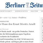Ernst Moritz Arndt Debatte Universität Greifswald