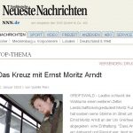 Ernst Moritz Arndt Debatte Universität Greifswald